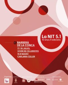 17 de juliol – Barberà de la Conca – Festival 5.1