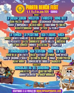 11 de juliol – Gandia – Pirata Beach